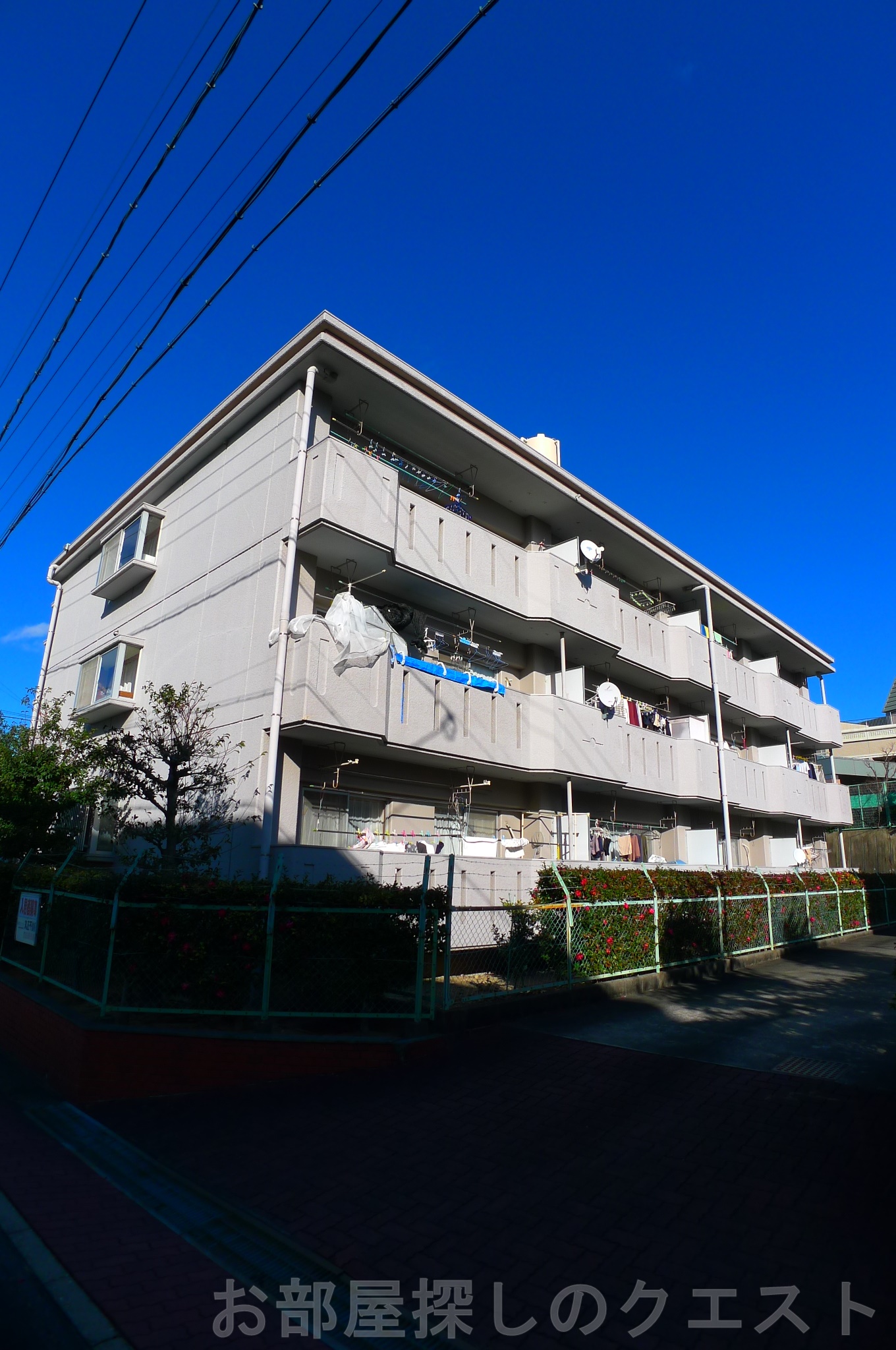 名古屋市瑞穂区密柑山町のマンションの建物外観