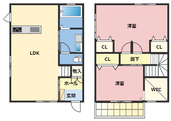 LaFerio船尾第5の間取り