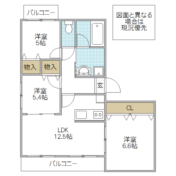 レジデンス青葉台の間取り