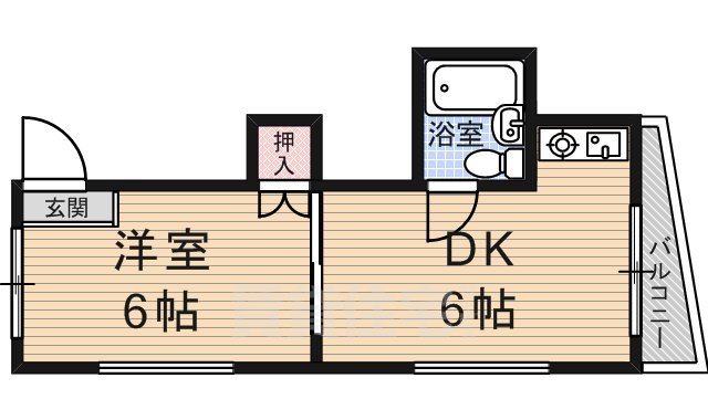 ヴィラ醍醐の間取り