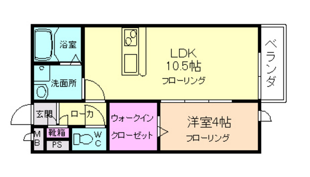 ブランミュールの間取り