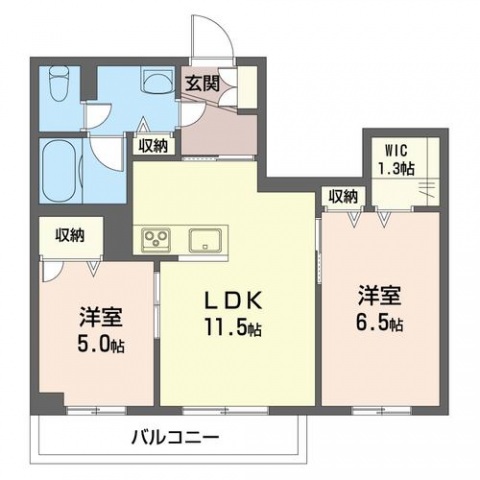 ジェイピーエス　川越の間取り