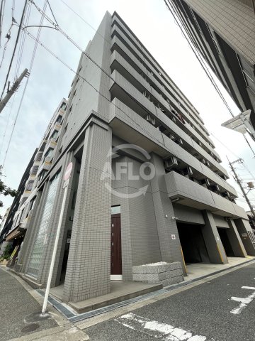 【大阪市阿倍野区阪南町のマンションの建物外観】