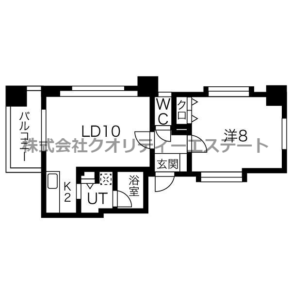 ノヴァ大通IIの間取り