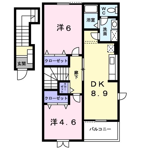 フリーダムの間取り