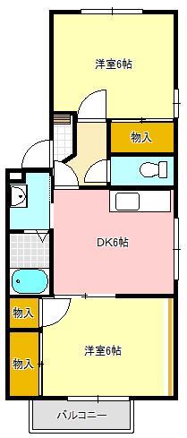 パストラル　IIの間取り