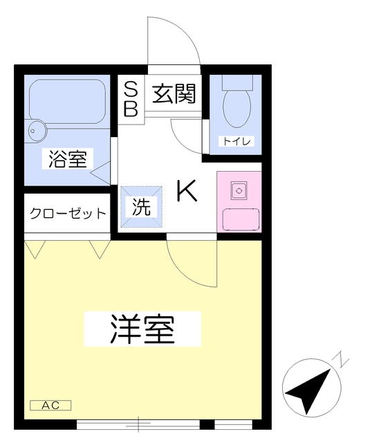 ソレイユ東高円寺の間取り