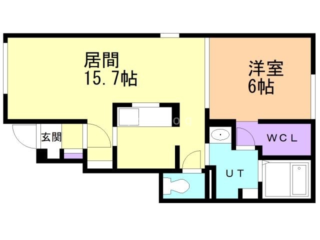 ビッグイーストＴＡＫ１の間取り