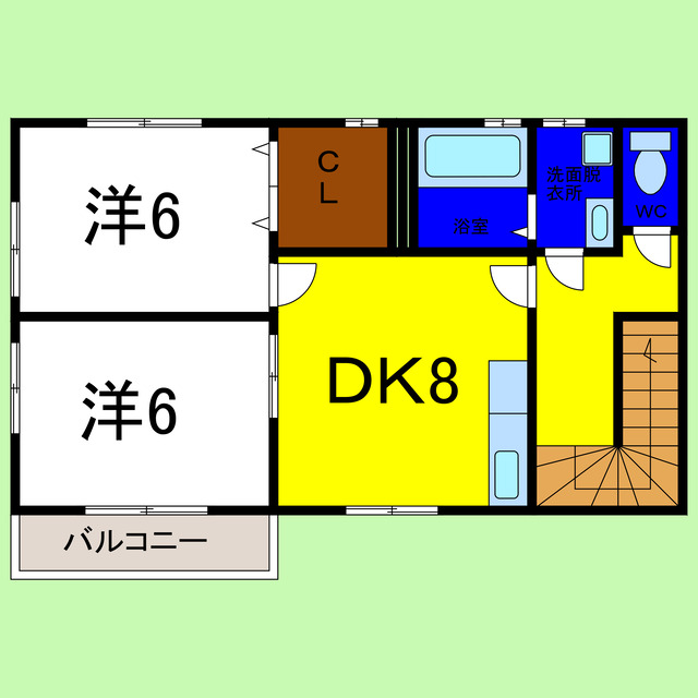 プチメゾンサンフラワーの間取り