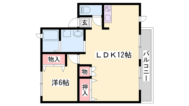 石がけ参番館の間取り