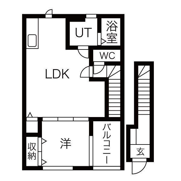 リーブルファイン江吉良1号棟の間取り