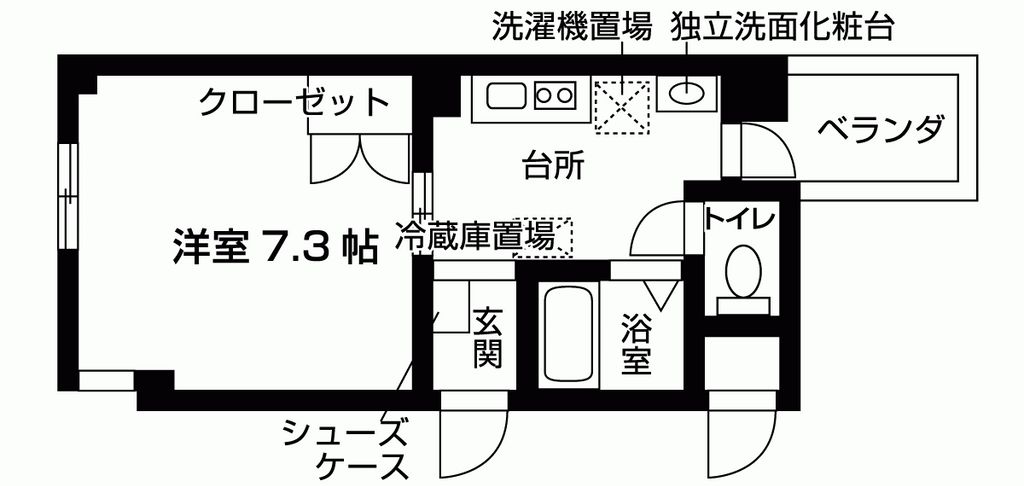 MINAMI ＩＩ TOWERの間取り