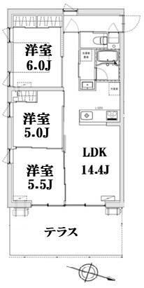 ＡＸＩＳ上小町の間取り