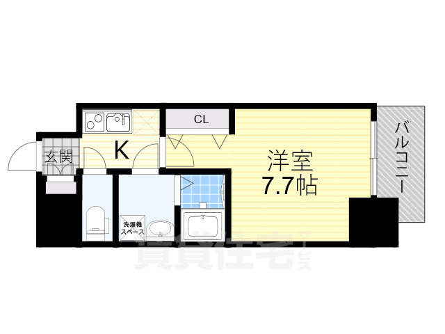 ベイサイドパークOSAKAサウスレジデンシスの間取り