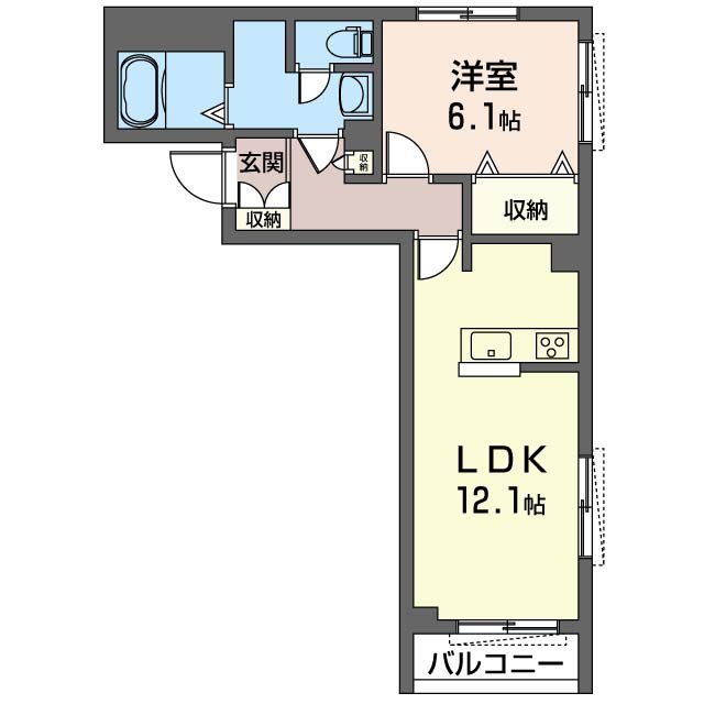 ラヴィルアールの間取り