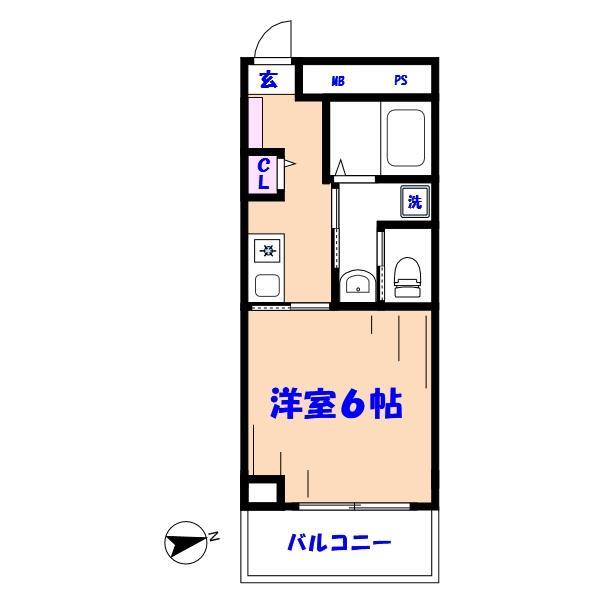 ヴォワール国府台の間取り