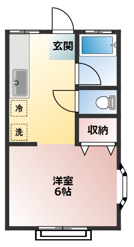 Gハイツ畑沢南の間取り