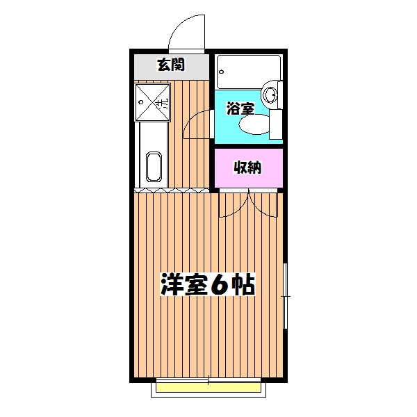 八王子市大塚のマンションの間取り