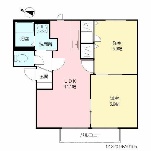 セントレージTMRの間取り