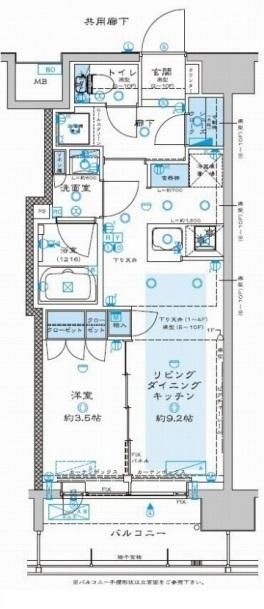 サンクレイドル川口並木の間取り