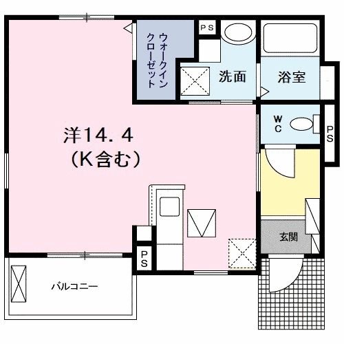 エルハーベン幟町の間取り