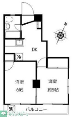 日新マンションの間取り