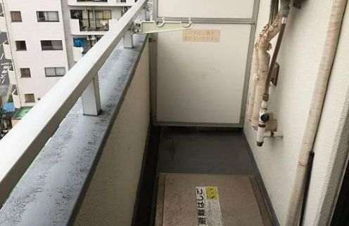 【江東区北砂のマンションのバルコニー】