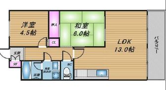 ドーム1番館の間取り