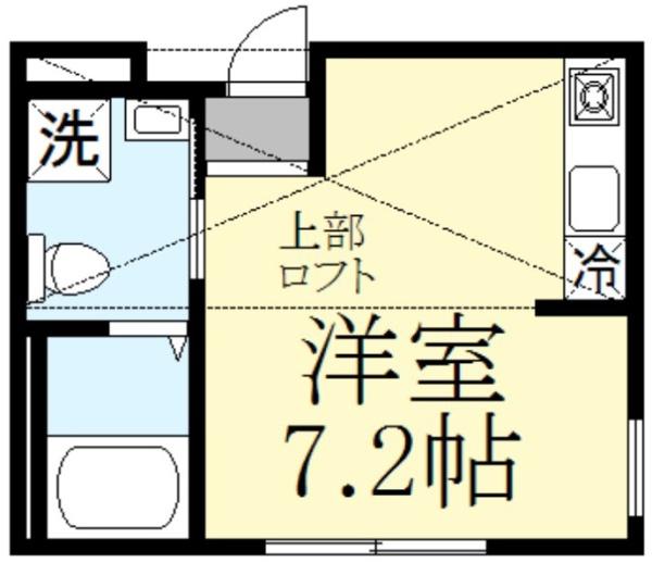 NEST冷泉町の間取り