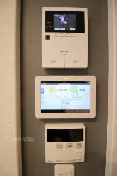 セキュリティ　TVドアホン・売電メーター