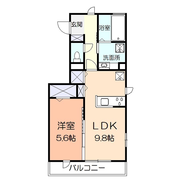 ボナールの間取り