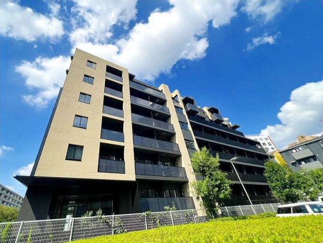 品川区上大崎のマンションの建物外観