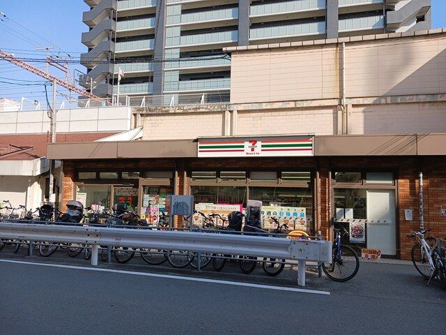 コンビニ　セブンイレブン寺田町駅北口店（コンビニ）まで170m