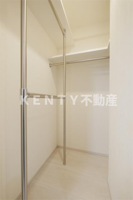 収納　大きなスペースがあり、収納には困りません