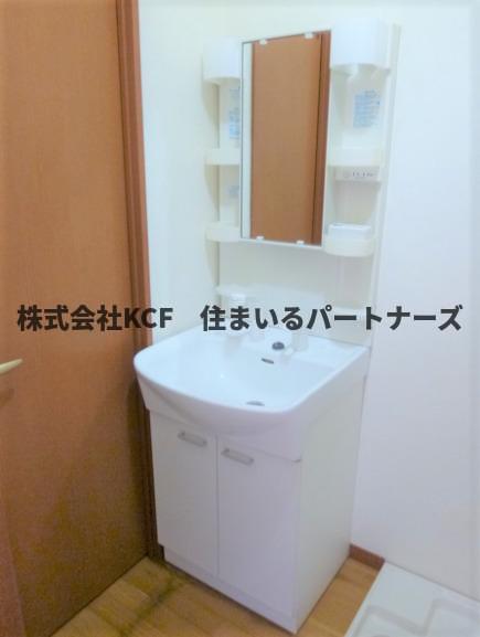 洗面設備　洗面所です