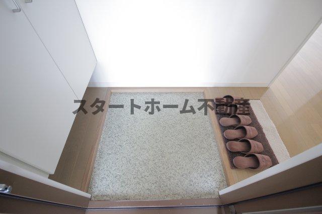 玄関　ゆったりとした玄関です