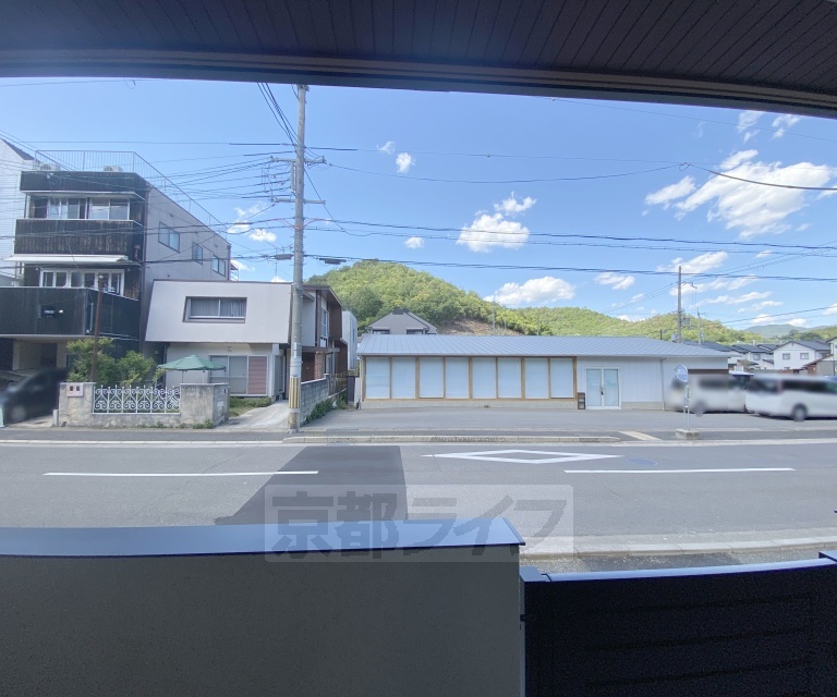 眺望　専用テラスからの景色です。