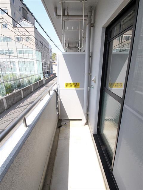 バルコニー　松山市道後今市　ラフィネ道後　ベランダ