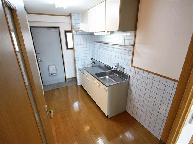 キッチン　松山市道後今市　ラフィネ道後　キッチン