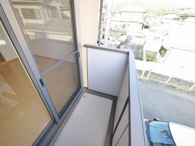 バルコニー　広々としたバルコニーです
