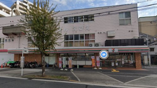 コンビニ　セブンイレブン 大阪海老江2丁目店（コンビニ）まで408m