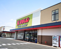 スーパー　かましんカルナ駒生店（スーパー）まで378m