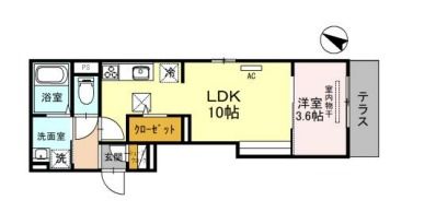 Clashist大和田の間取り写真