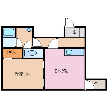 Raiz星井の間取り写真