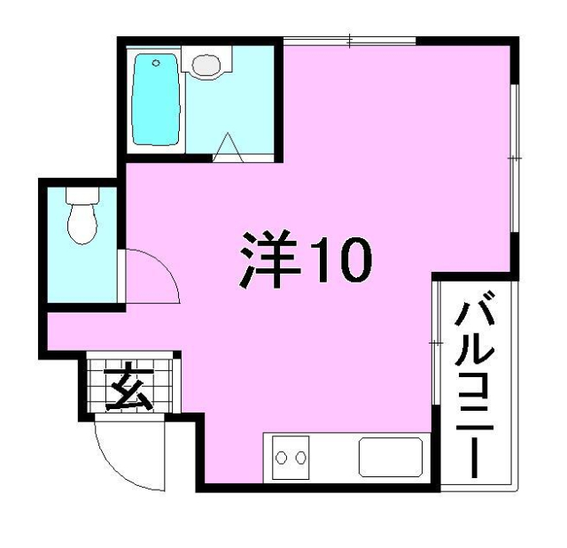 清水マンションの間取り