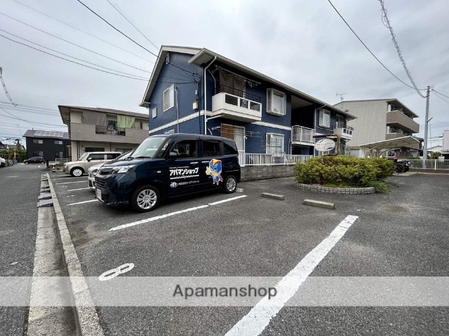 駐車場　眺望