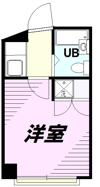 八王子市中野山王のマンションの間取り