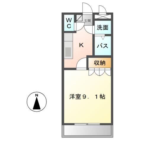 ゆいまーるの間取り