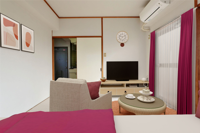 居室・リビング　イメージ画像につき、画像内家具家電は付帯設備ではございません