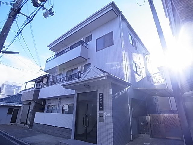 神戸市須磨区飛松町のマンションの建物外観